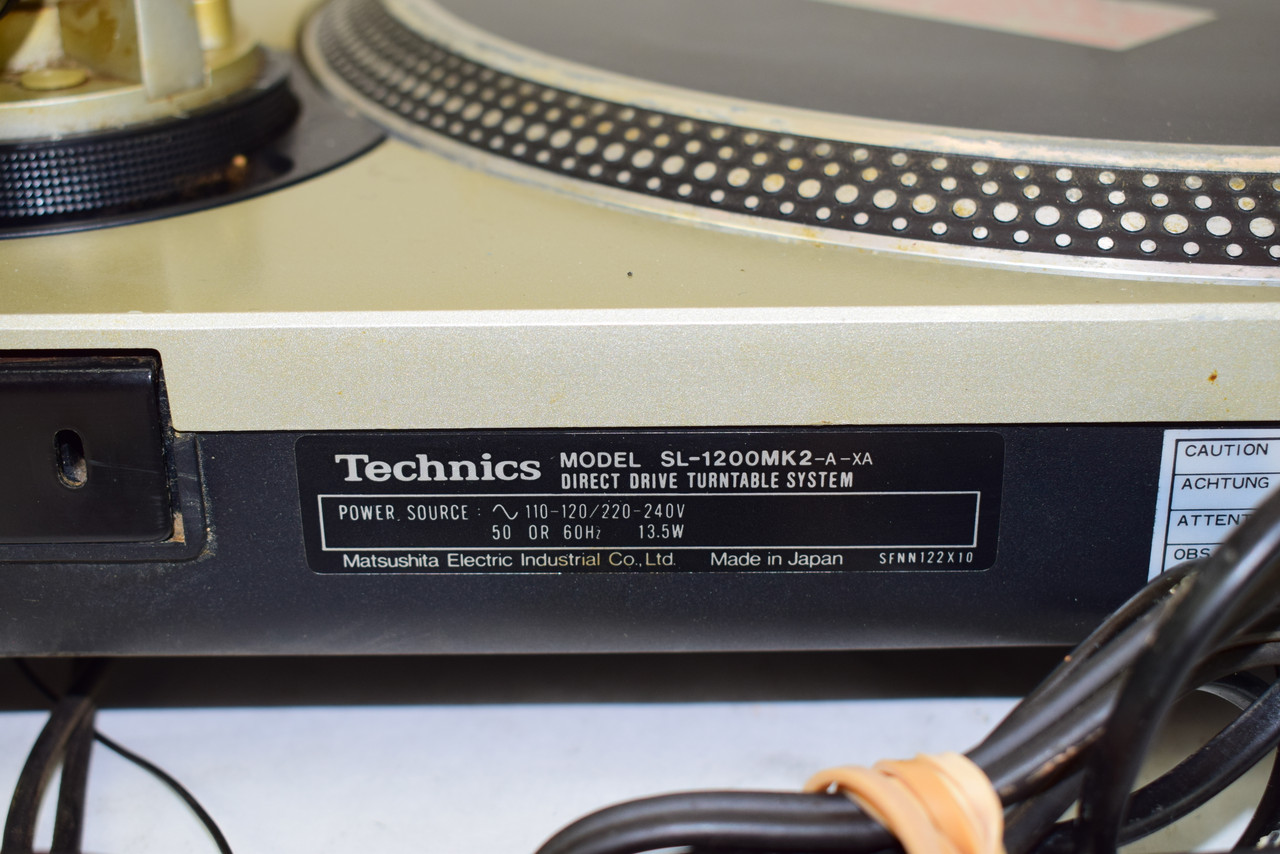 S*読様 【ジャンク品】Technics テクニクス SL-1200MK2 ター Technics SL-1200MK2 Ⅱ Direct Drive DJ Turntable | eBay