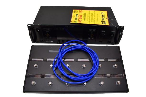 G】LINE6 HELIX RACK マルチエフェクター フットコントローラー付属
