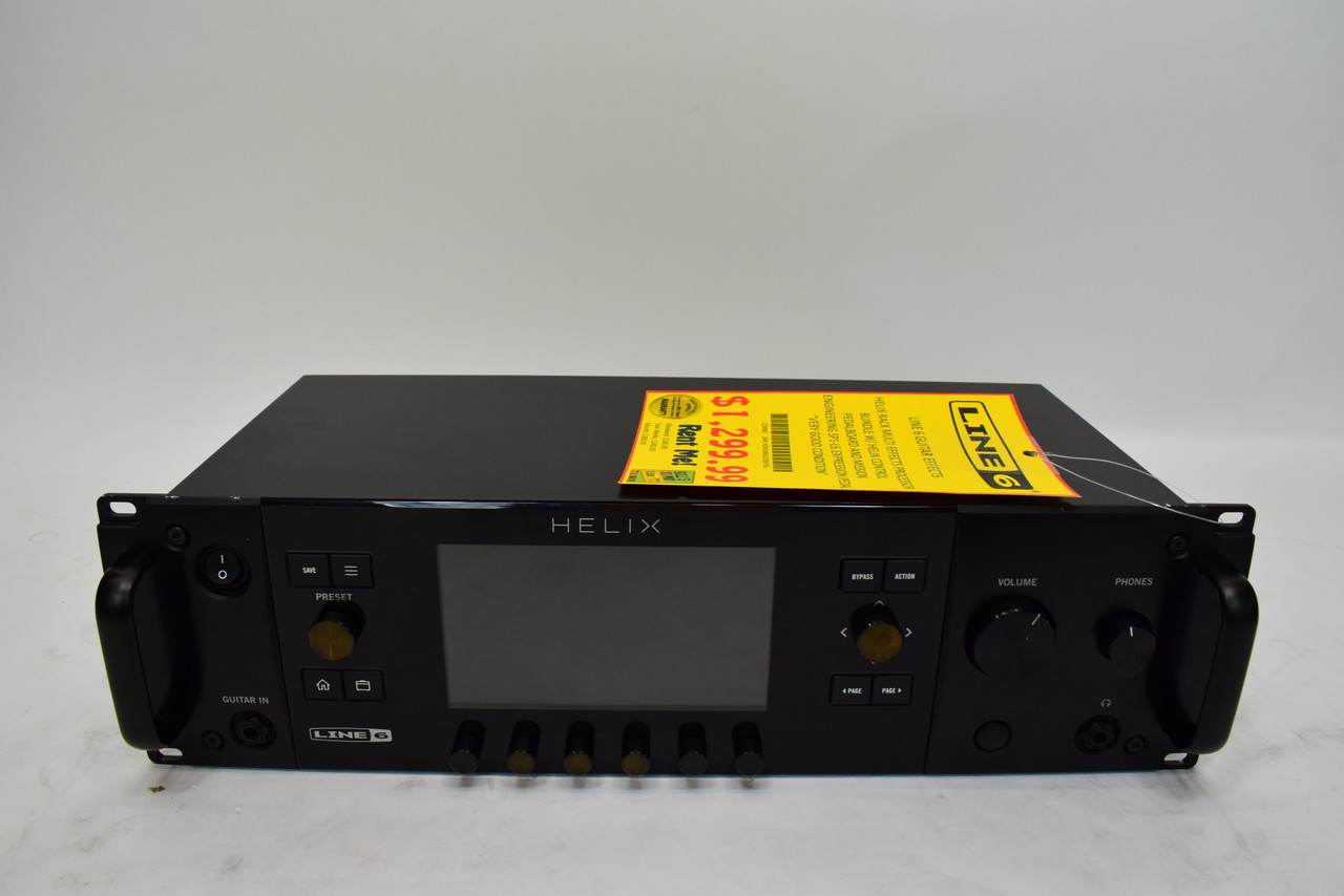 Helix Rack Line 0 マルチエフェクター LINE6 | マルチ HELIX RACK