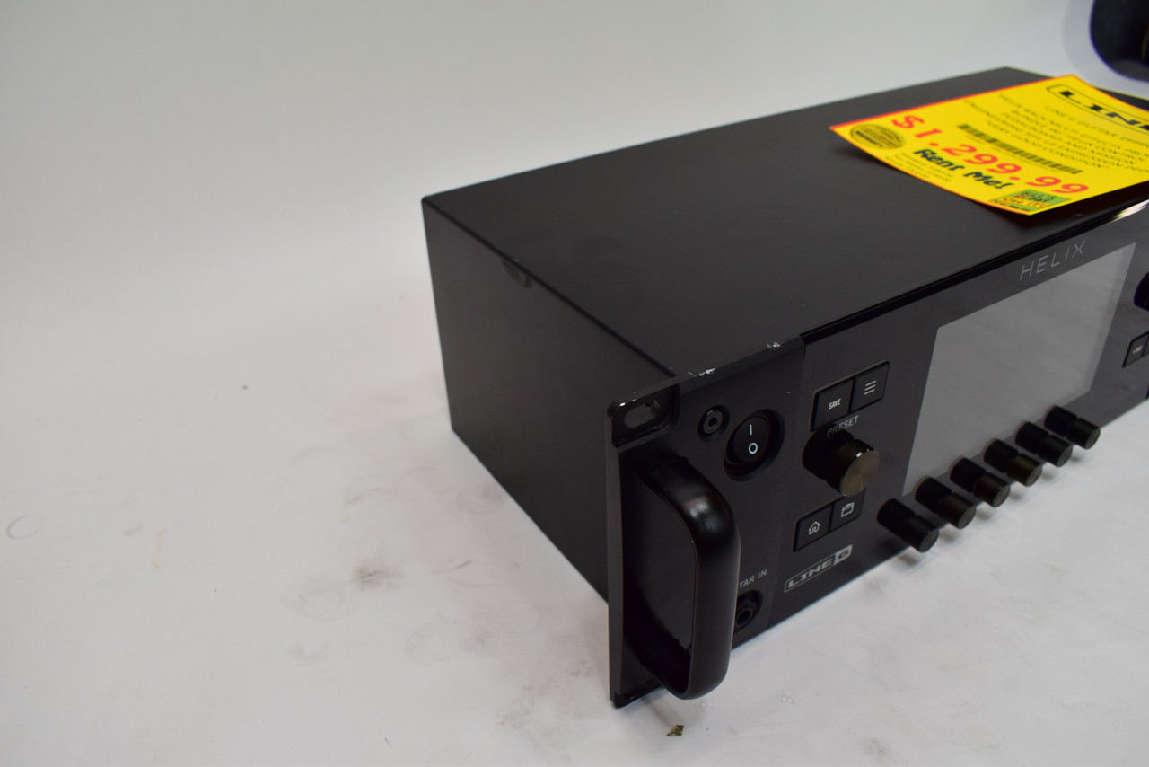 Line 6 Helix Rack Guitar Multi-effects Processor & Helix Control