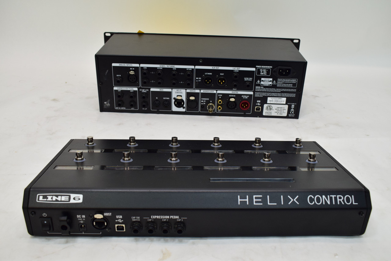 G】LINE6 HELIX RACK マルチエフェクター フットコントローラー付属