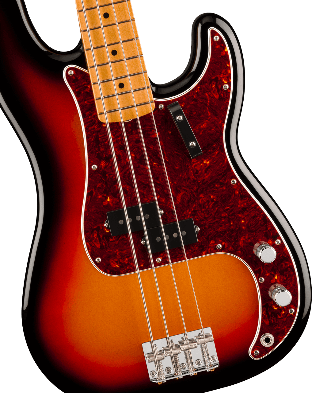 Fender Vintera III Late '60s Precision Bass, Maple Fingerboard, 3