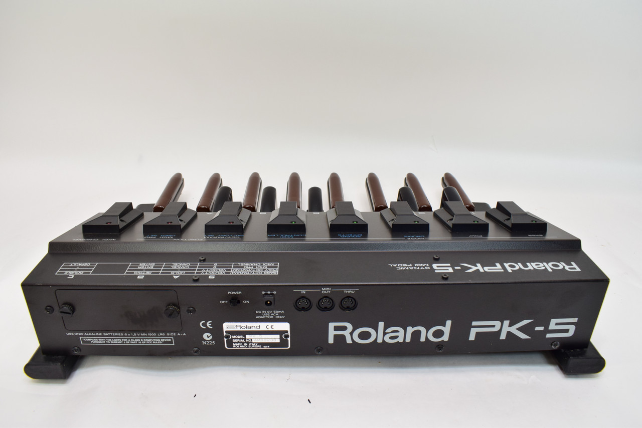 Roland PK-5A ダイナミックMIDIペダル Roland PK-5A Dynamic Foot Pedal and MIDI Controller w/ power