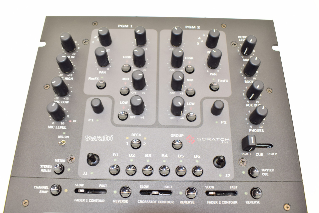 RANE TTM 57SL DJミキサー Rane TTM 57SL DJ 2 Channel Battle DJ Mixer Serato Digital
