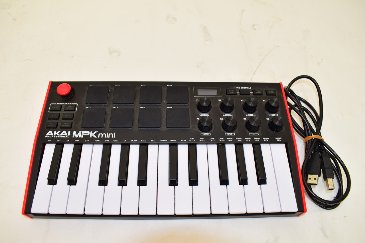 Akai MPK Mini MK3 25-key MIDI Controller Keyboard - Previously