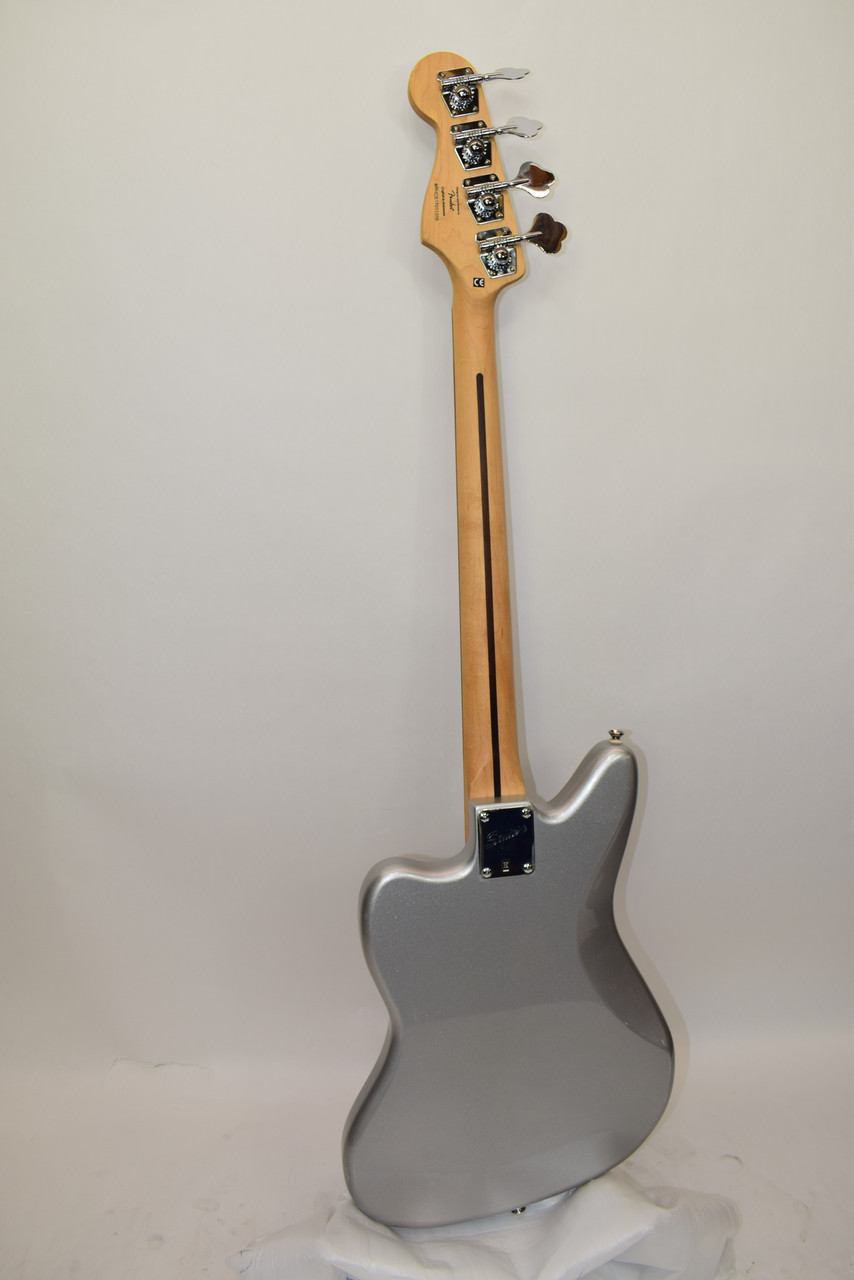 2017 Squier Vintage Modified Jaguar Bass Special SS, Silver