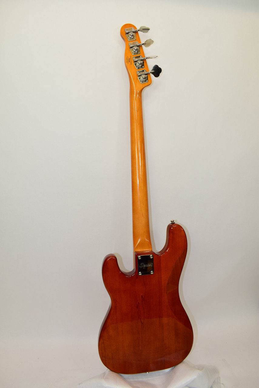 2025 Squier Classic Vibe Telecaster Bass, Maple Fingerboard, Black