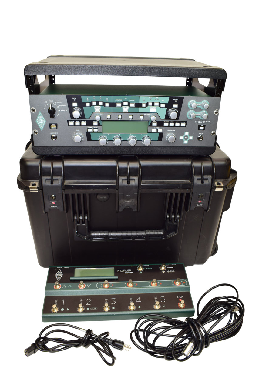 Kemper Profiler Rack Rackmountable Guitar Amp Head System, w