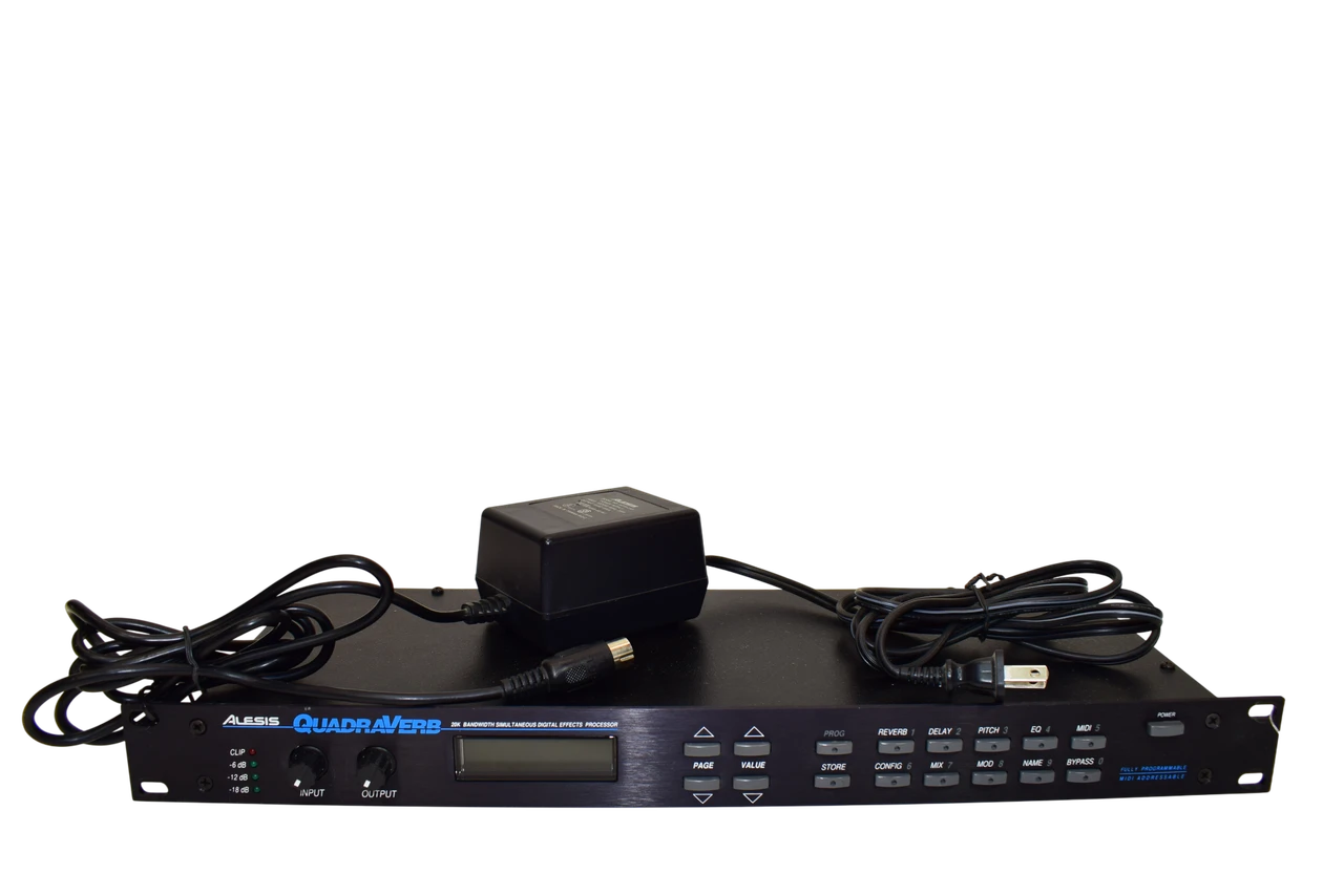 ALESIS QuadraVerb 通電確認済み【ジャンク】 Alesis QuadraVerb Multi-Effects Processor - Previously Owned