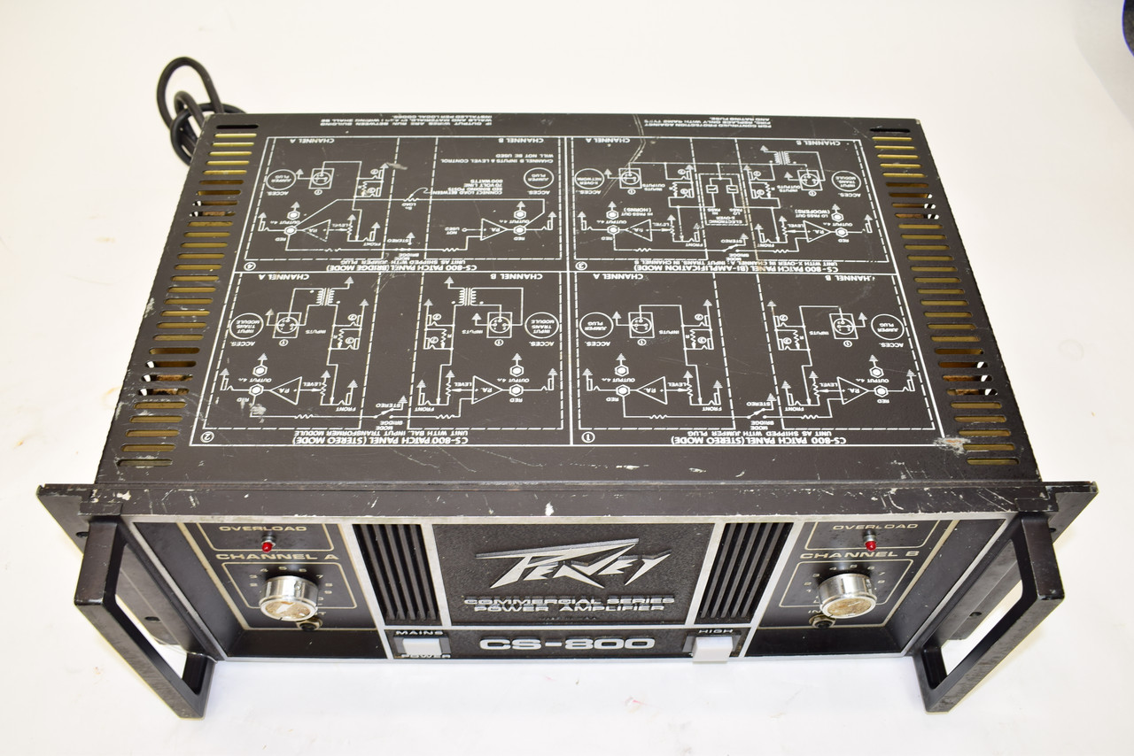 Peavey CS-800 CS800 CS 800 Power Amplifer - Previously Owned