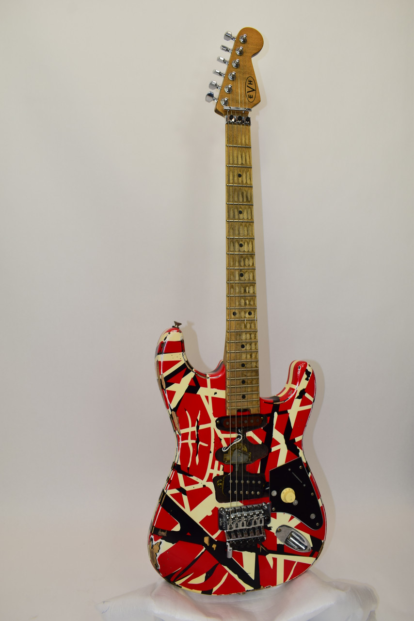 2020 EVH Striped Series Frankenstein Frankie Electric Guitar
