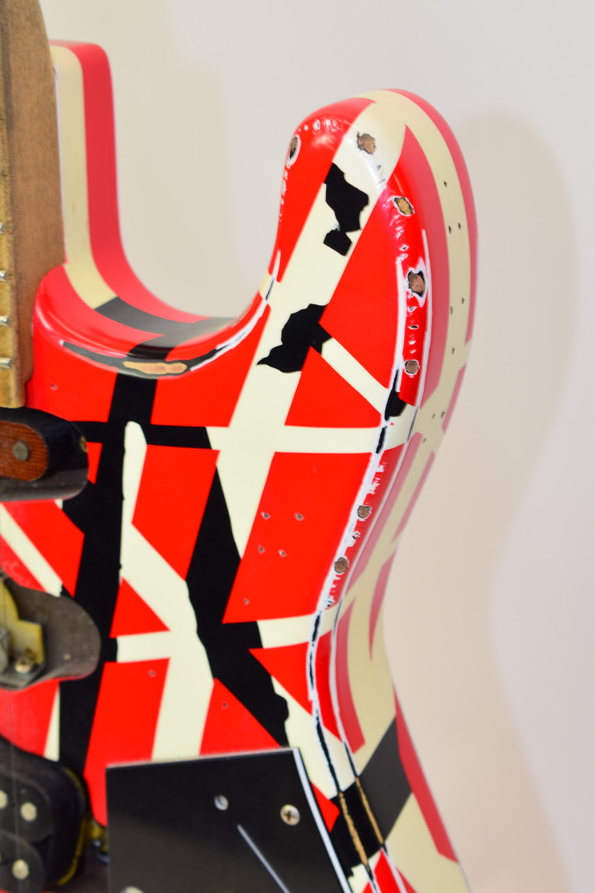 2020 EVH Striped Series Frankenstein Frankie Electric Guitar