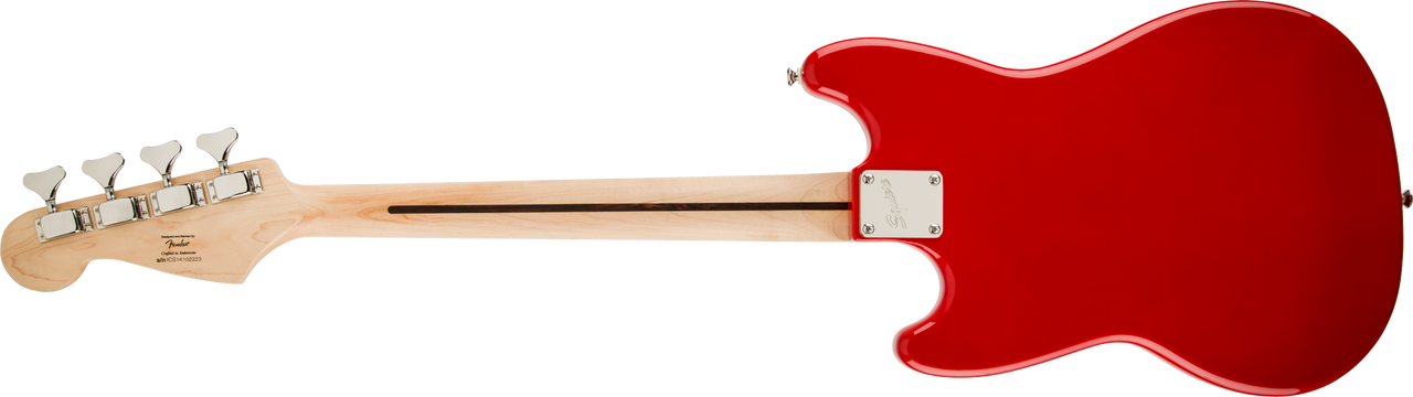 Squier Bronco Bass, Maple Fretboard Torino Red - Bill's Music