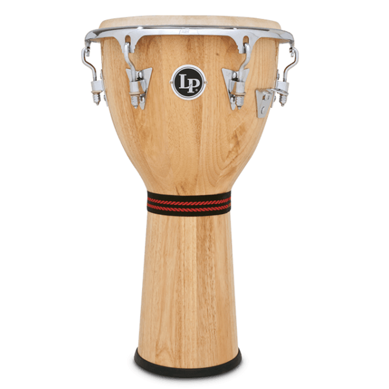 LP Djembe Natural Finish, Chrome LP720X Bill's Music