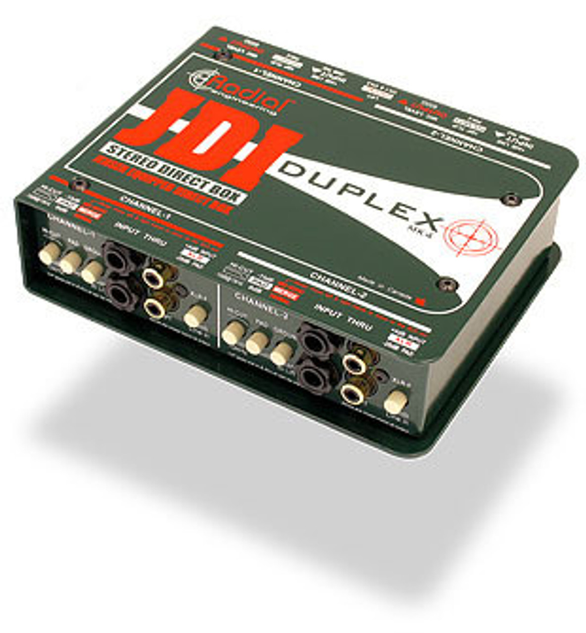 Radial JDI Duplex passive stereo DI - Bill's Music