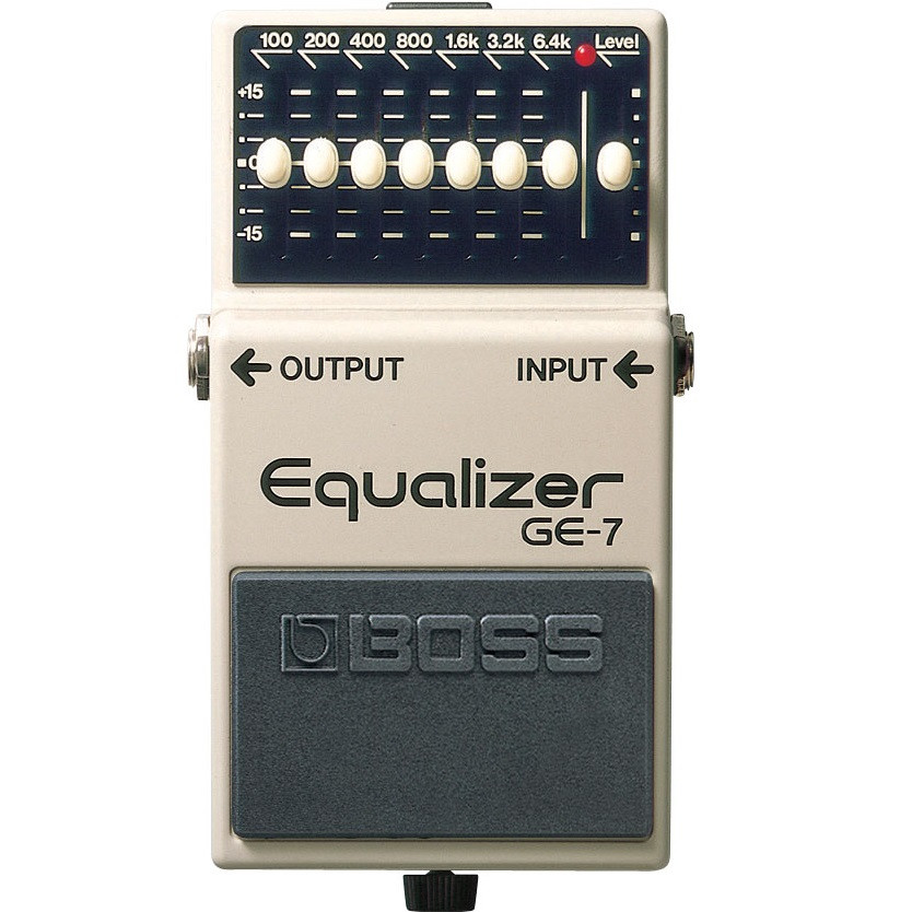 【美品】BOSS Equalizer GE-7 Boss GE7 7-Band Graphic Equalizer - Bill's Music