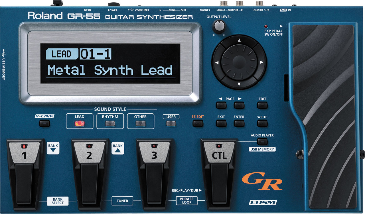 Roland GR-55 Guitar Synth Review — Neil Spencer Bruce