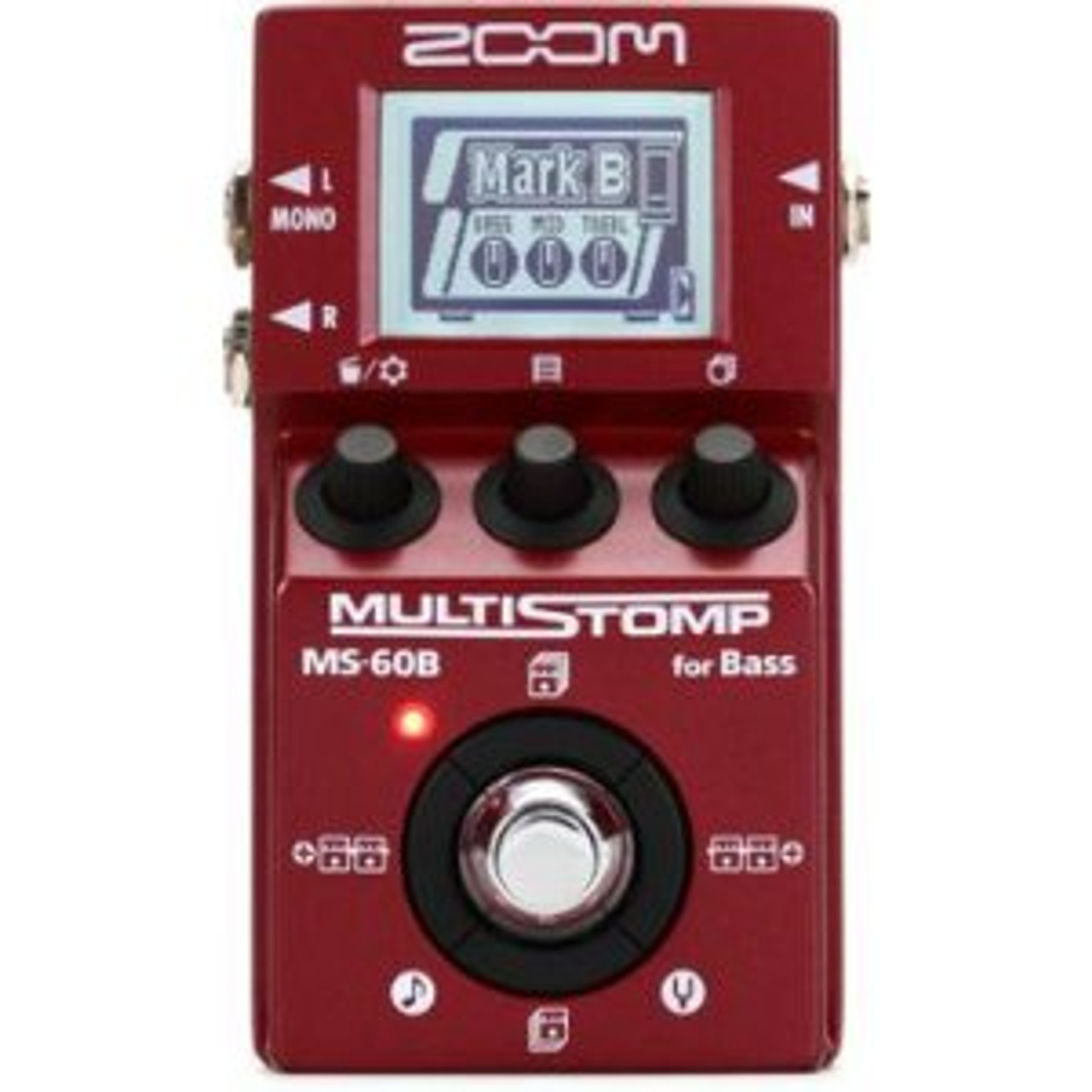 Zoom MS-60B Multistomp Bass Effects Pedal - Bill's Music