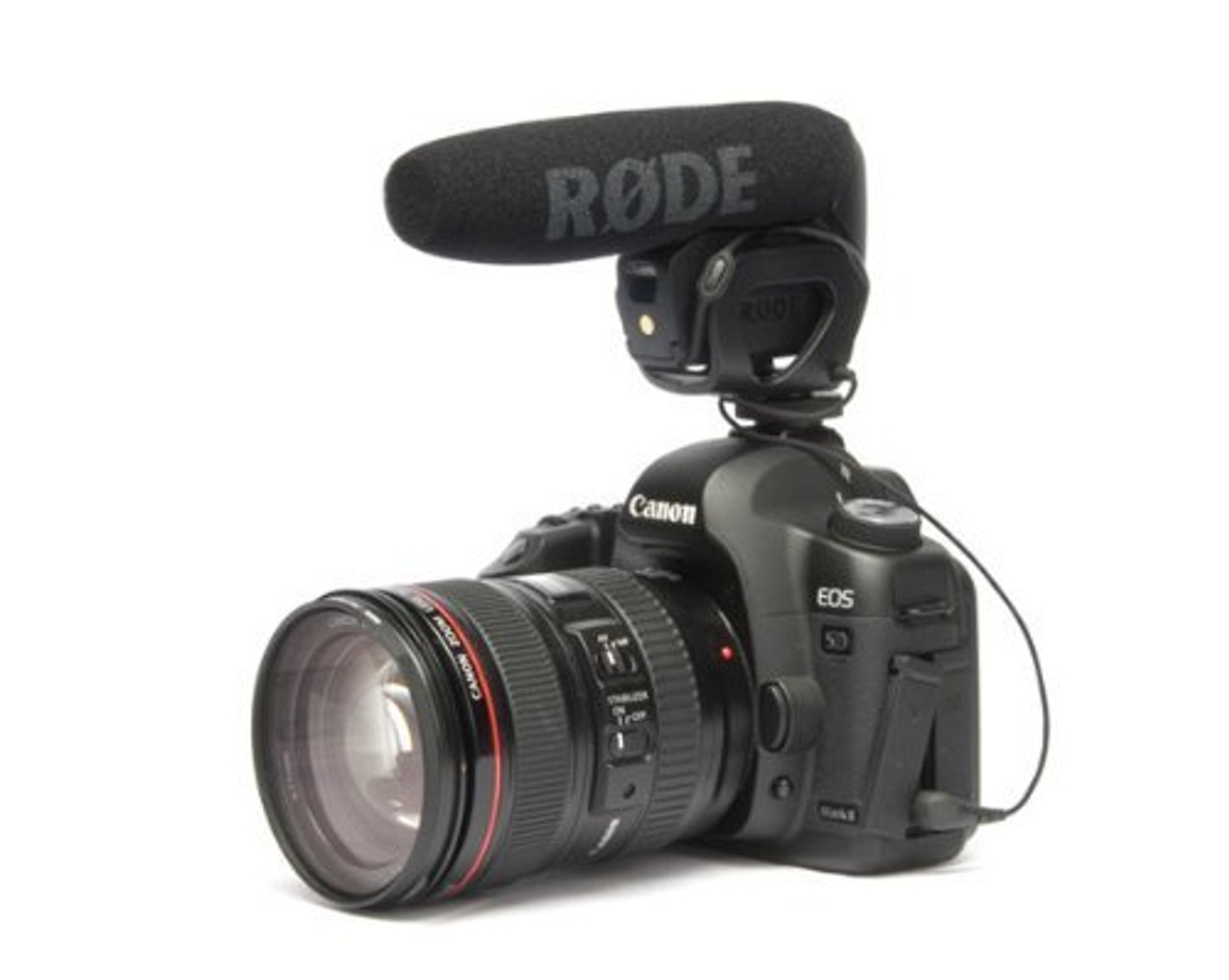 Rode VideoMic Pro+ supercardioid condenser shotgun microphone with  Automatic Power Function for Canon Panasonic DSLR Camera