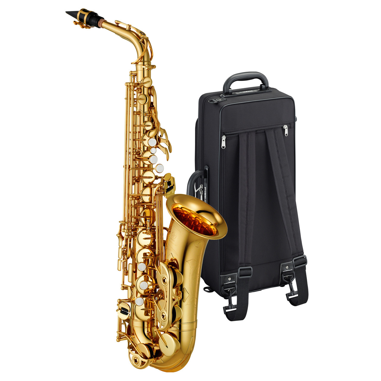 Yamaha YAS-480 Intermediate Eb Alto Saxophone w/ Hardshell Case 