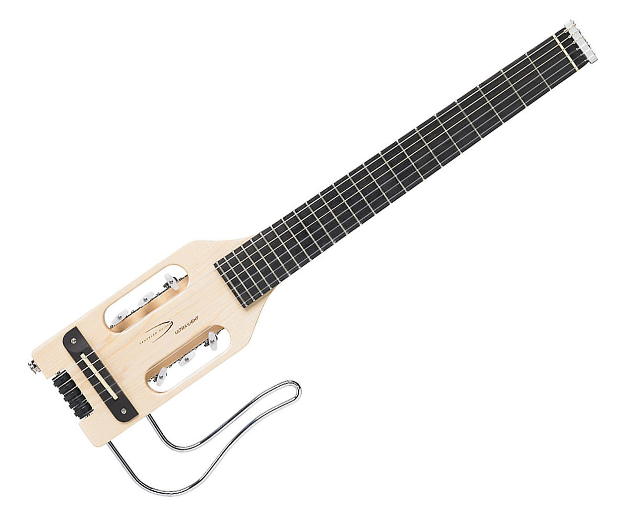 Traveler Ultra-Light Nylon String Acoustic Guitar, Natural Finish w/ Gigbag  - Bill's Music