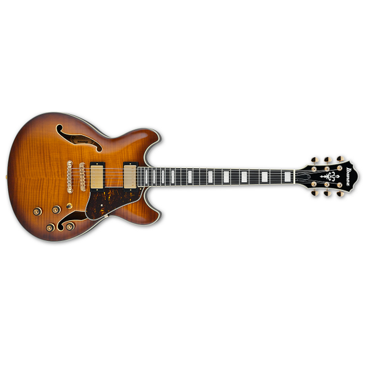 一番人気Ibanez AS93-TCR-12-01 新品のケース付き アイバニーズ