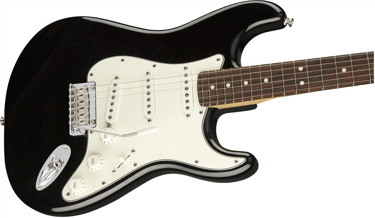 Fender Player Series Strat, Black Finish, Pau Ferro Fretboard