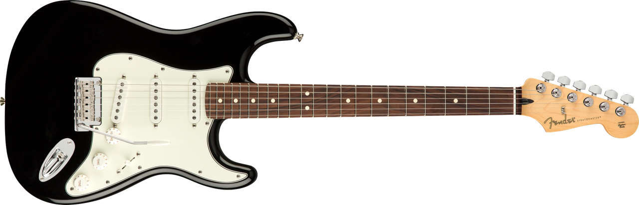 Fender Player Series Strat, Black Finish, Pau Ferro Fretboard