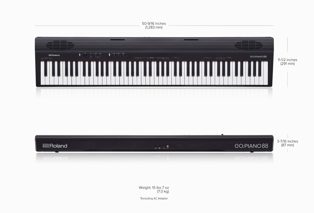 Roland GO:PIANO88 Full-Size Portable 88-Note Piano - Bill's Music