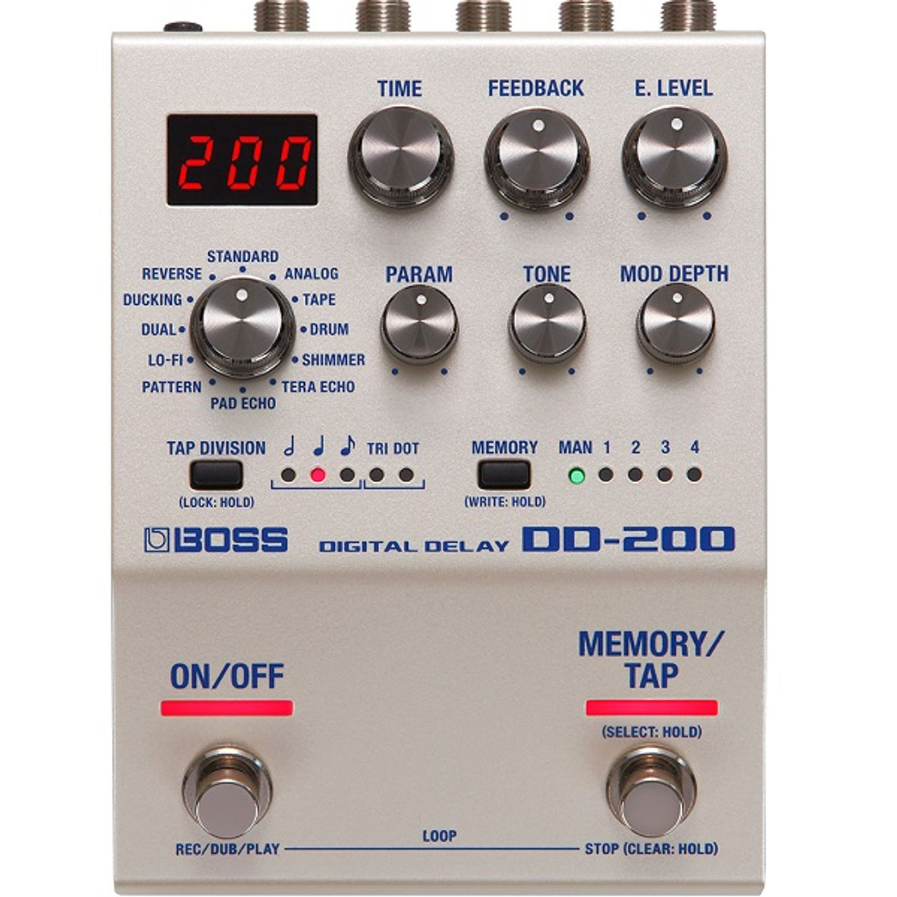 Boss DD-200 Digital Delay Effects Pedal - Bill's Music