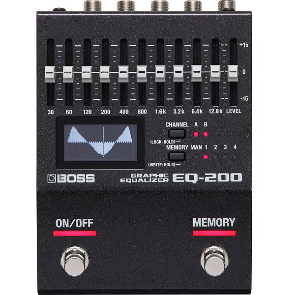 Boss EQ-200 Graphic Equalizer Effects Pedal - Bill