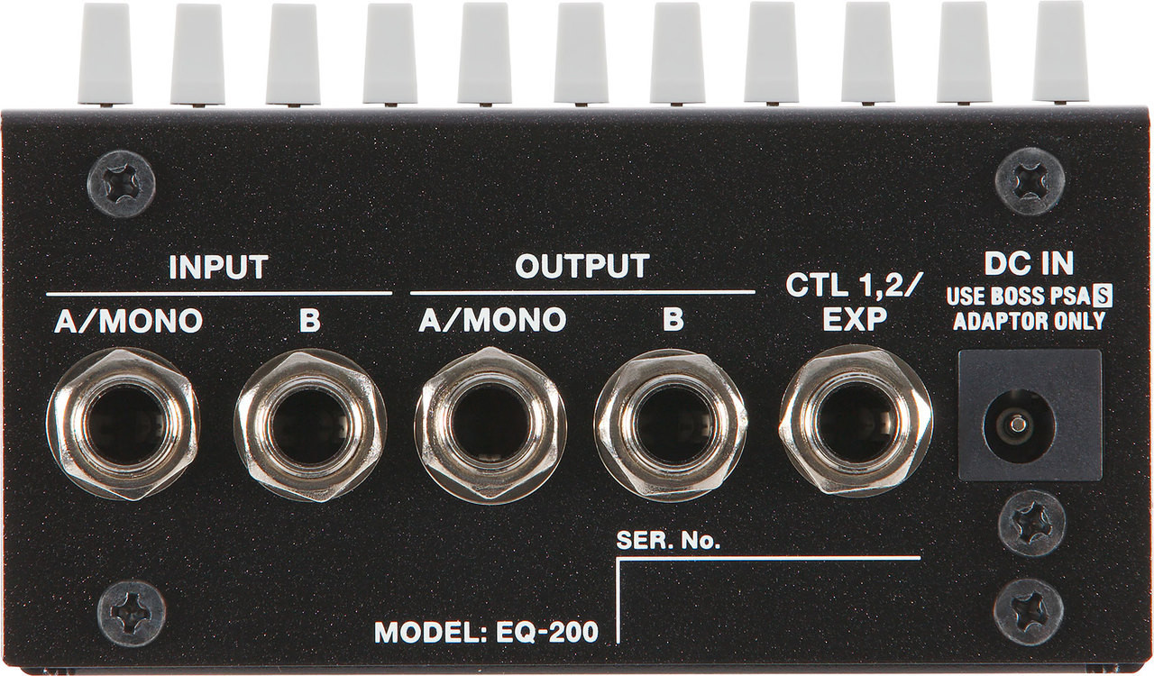 Boss EQ-200 Graphic Equalizer Effects Pedal - Bill