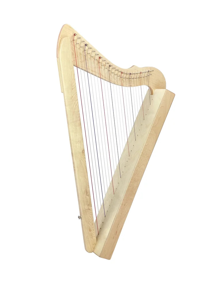 Rees Harps Harpsicle Harp, 26 Strings, Natural Maple Finish, Made
