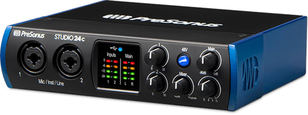 PreSonus Studio 24c USB-C Audio Interface - Bill's Music