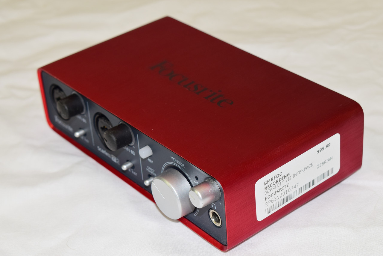 Focusrite Scarlett 2i2 3rd Generation Audio Interface - Bill's Music