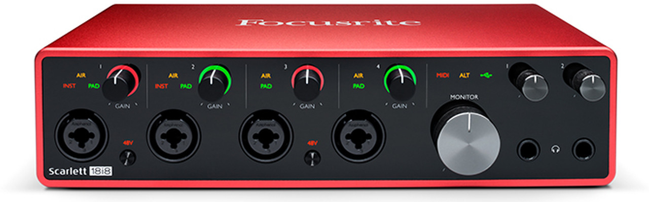 Focusrite Scarlett 18i8 3rd Gen USB Audio Interface - Bill's Music