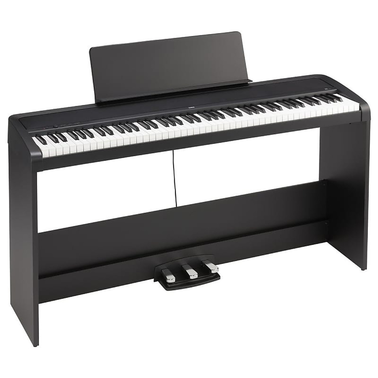 Korg B2SPBK is the B2 digital piano w/ stand & three-pedal unit ...