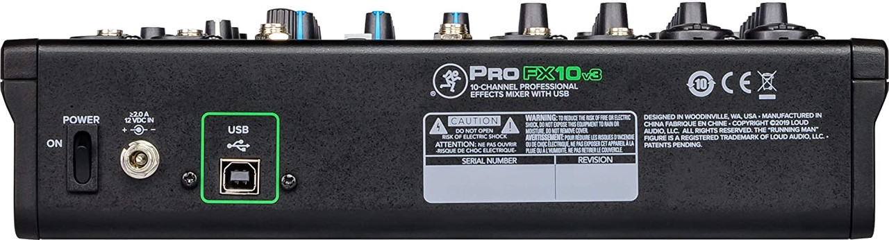Mackie ProFX10v3 10-channel Mixer with USB and Effects - Bill's Music
