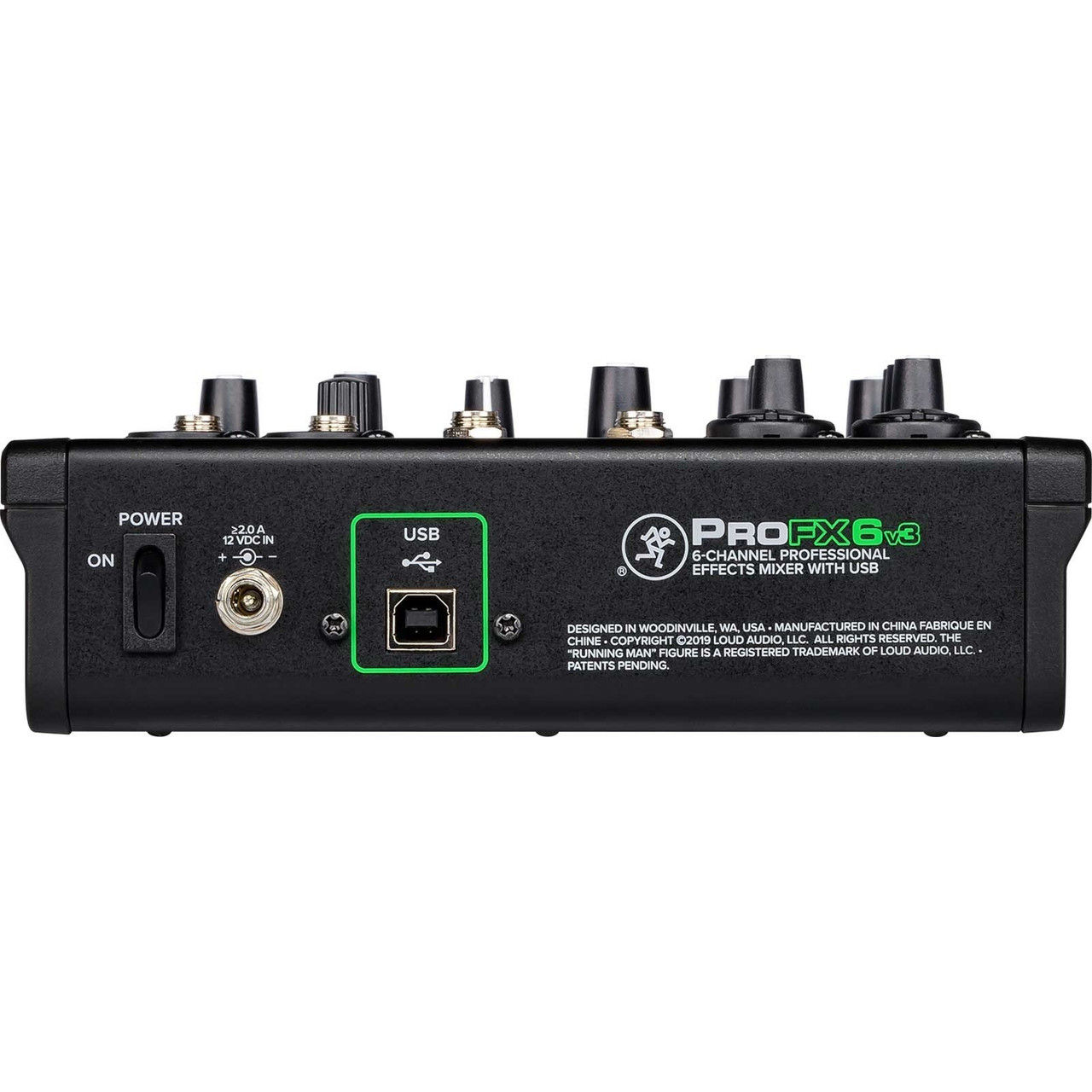 Mackie ProFX6v3 6-channel Mixer with USB and Effects - Bill