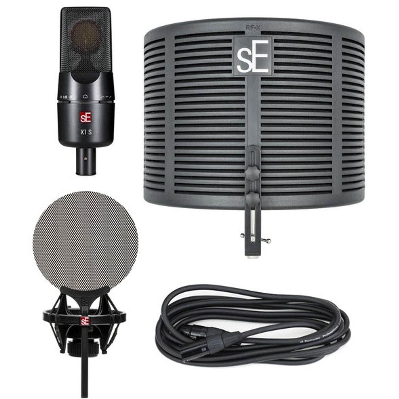 SE Electronics X1 S Mic Studio Bundle w/ RF-X Reflextion Filter