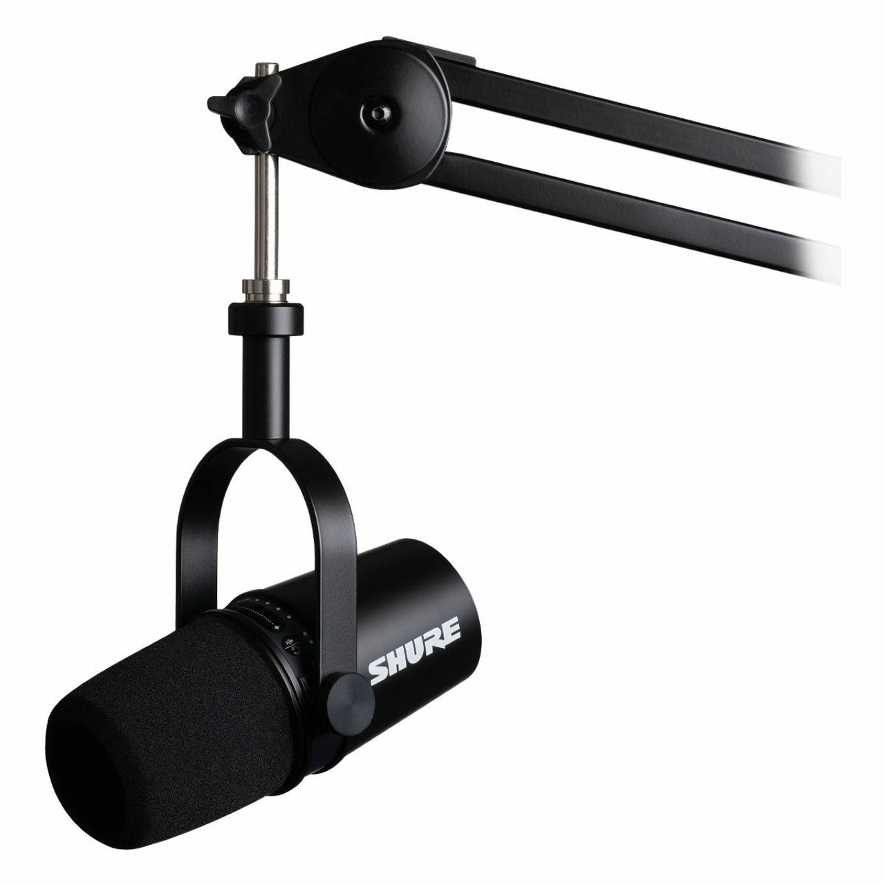 SHURE MV7+ PODCAST MICROPHONE 美品 Amazon.com: Shure MV7+ Podcast Dynamic Microphone with Stand