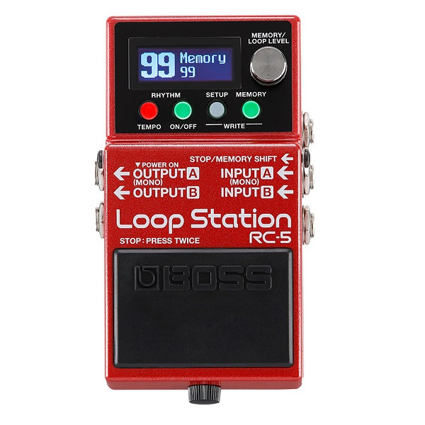 Boss RC-5 Loop Station Compact Phrase Recorder Pedal - Bill's Music