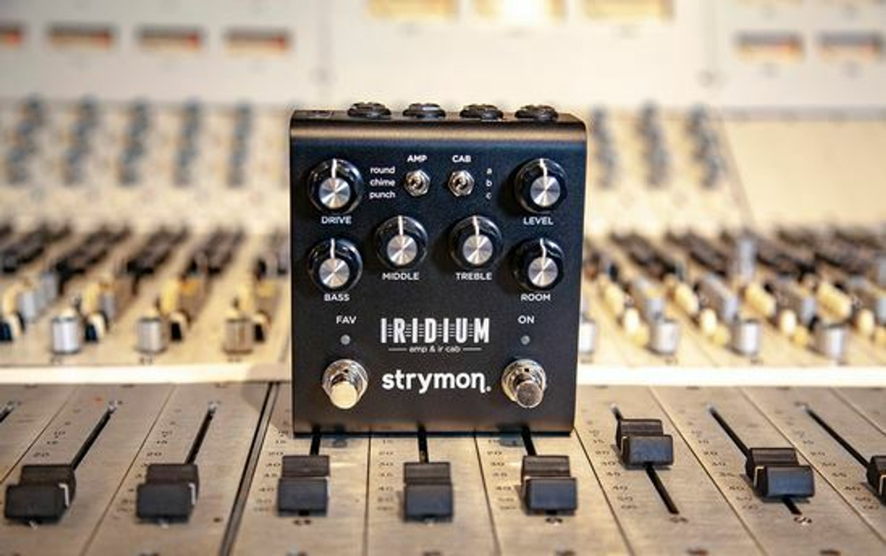 ギター Strymon IRIDIUM & JHS PEDALS Strymon Iridium Amp and IR Cab Simulator Effects Pedal Black