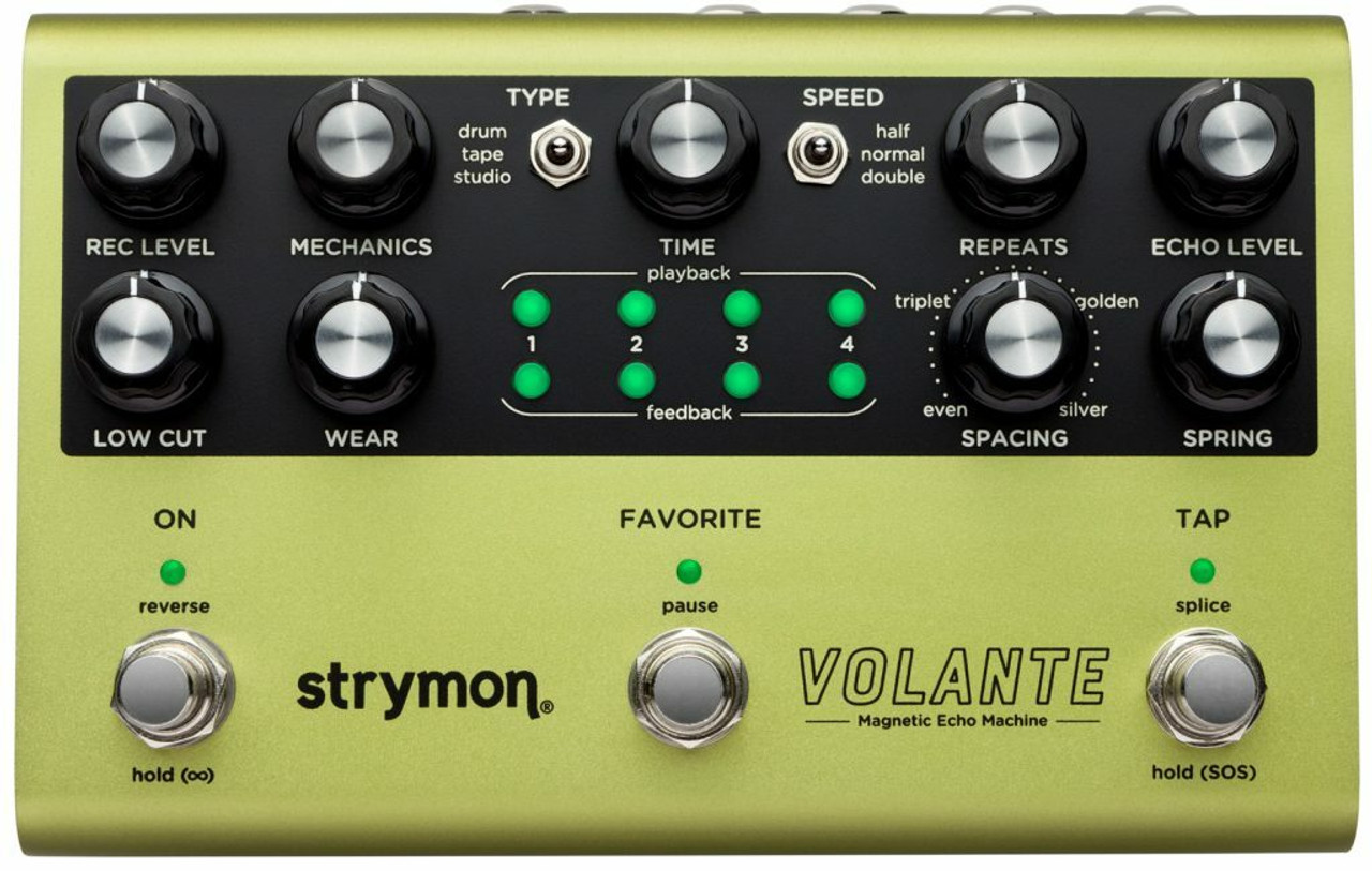 strymon VOLANTE マグネティックエコー Strymon Volante Magnetic Echo Machine Pedal - Bill's Music