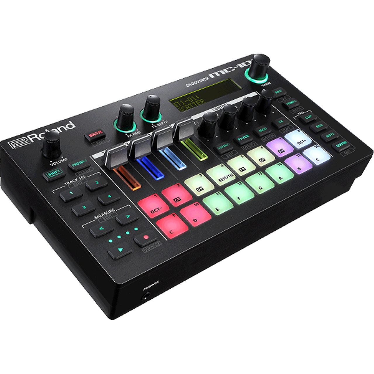 Roland MC-101 グルーヴボックス【音色データ多数付属】 Roland MC-101 Groovebox Compact Music Production Workstation
