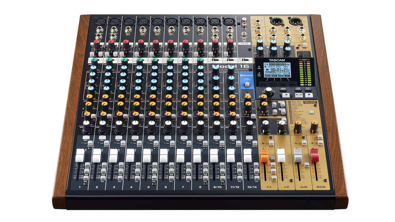 TASCAM Model 16 Mixer / Interface / Recorder - Bill's Music