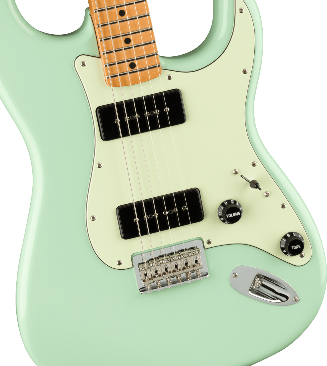 Fender Noventa Stratocaster ®, Maple Fingerboard, Surf Green w