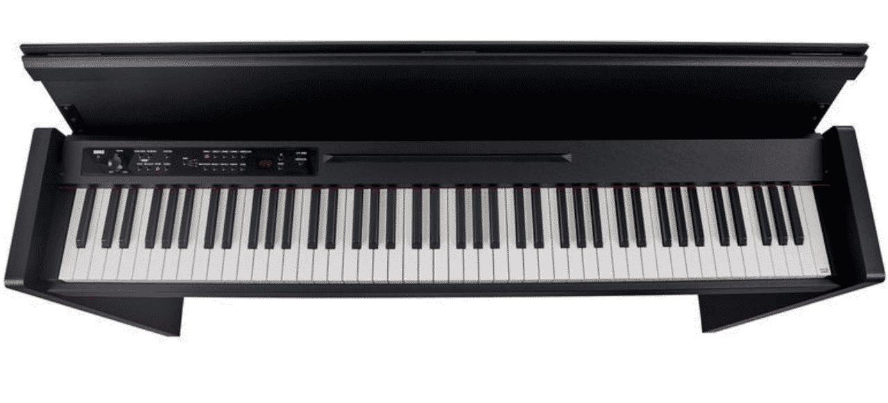 Korg LP-380 U Digital Home Piano - Black (d) - Bill's Music