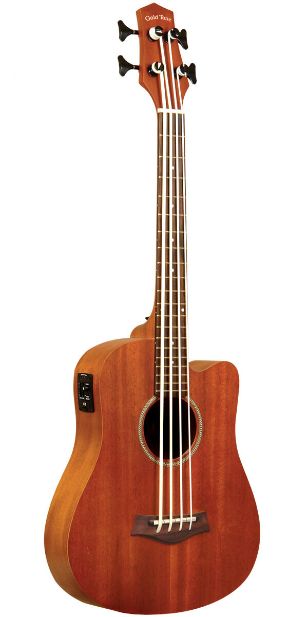 Gold Tone M-Bass 23-Inch Scale Acoustic-Electric MicroBass with 