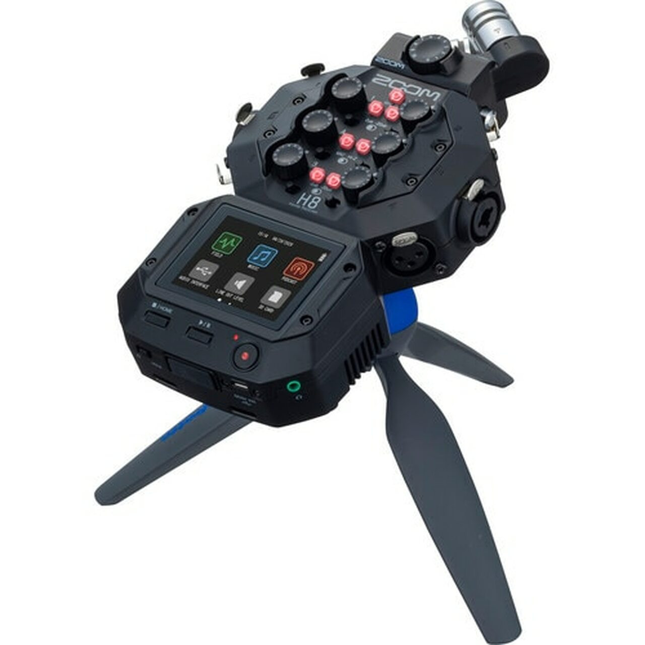 Zoom H8 - HANDY RECORDER Includes XYH-6 microphone capsule